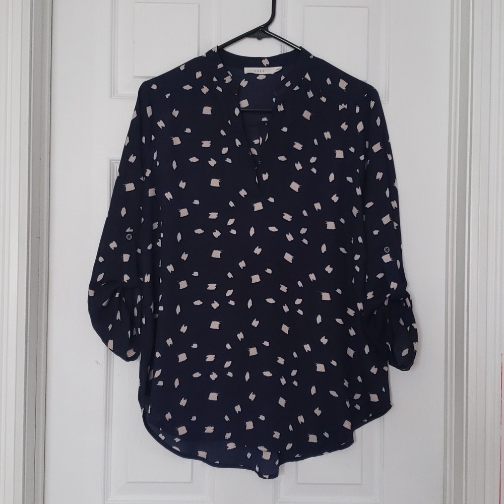 LUSH V-Neck Blouse